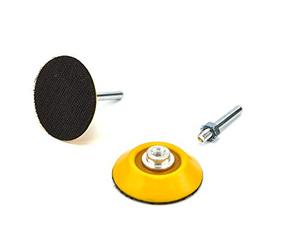 Platorello HBM 75 mm con supporto da 6 mm per platorelli in velcro