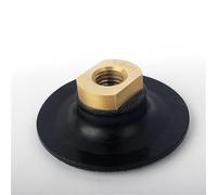 Platorello in gomma for smerigliatrice angolare da 3 pollici - Adattatore filettato M14 e 5/8-11, autoadesivo altamente flessibile for utensili di lucidatura diamantati(5 8 11)