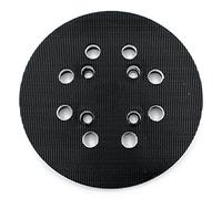 Platorello levigatore per Bosch (Ø 125 mm, semirigido, con sistema a velcro, accessorio per levigatrice rotoorbitale PEX 300/400 AE / 4000 AE/AdvancedOrbit 18)
