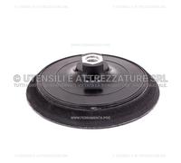 PLATORELLO M14 VELCRATO con MOUSSE per SMERIGLIATRICE SATINATRICE LUCIDATRICE