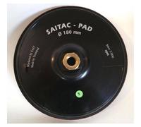 PLATORELLO PER DISCO CON VELCRO DA 180 SAITAC PAD
