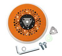Platorello Per Levigatura A 53 Fori Da 6 "148 Mm Piastra Di Supporto Antipolvere Multifunzionale Gancio E Anello Accessori Per Utensili Elettrici