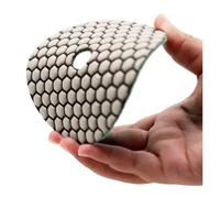 Platorello per levigatura a umido Tampone for lucidatura diamantato da 5-6 pollici, confezione 2, for superfici curve in marmo, granito, pietra di quarzo(100,1 PC-6 INCHES 150MM)