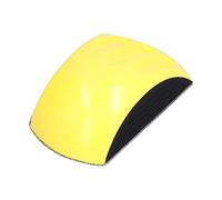 Platorello per levigatura manuale da 150 mm, schiuma PU, gancio e anello, tipo blocco levigatore per carpenteria, artigianato e lucidatura di carrozzerie