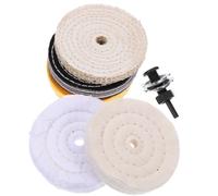 Platorello Per Lucidare Auto Ruote Lucidanti Trapano Tamponi Lucidatura