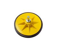 PLATORELLO PER TRAPANO 125 mm FORO 10 mm M14 CON VELCRO PG POGGI ART. 338.82