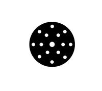 PLATORELLO RUPES HARD PER BR-RX-RA FILETTATURA 5-16"-M VELCRATO MULTIHOLES