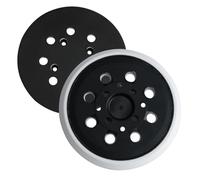 Platorello Strappo 125 mm 5 Pollici 8 fori 4 chiodi, Tampone di Ricambio Levigatrice con Bosch PEX 300/400 AE Levigatrice Eccentrica Poweka per Lucidatura ad Alta Velocità, Levigatrice a Disco e Secco