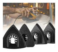 Platorello universale da 80 mm per levigatrice - Compatibile con Fein, Bosch, Parkside, Ryobi, Worx e Workzone