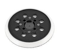 Platorello universale per levigatrice orbitale con gancio e anello, 125 mm, per dischi abrasivi Bo-SCH PEX 300 AE 400 AE 4000 AE