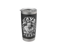 Plato's Cave Funny Philosophy Visite guidate Filosofo Bicchiere termico in acciaio inox doppia parete