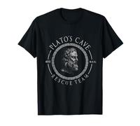 Platos Cave Rescue Team Antico Greco Platone Filosofia Maglietta