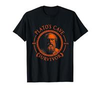 Plato's Cave Survivor Allegoria Caverna Platone Filosofia Maglietta