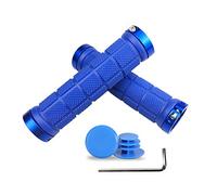 PLATT Bike Hand Grips, Impugnature per Manubrio Bici, Manubrio della Bici in Gomma ergonomica Antiscivolo manopole per Bicicletta MTB