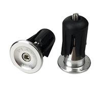 PLATT tappi manubrio mtb terminale del tappo manubrio Bicicletta Coperchio in Alluminio per Bici/MTB/Bici da Strada/BMX (1 Paio)