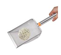 Platta per lettiera per gatti - Filtro per sabbia per la pulizia, strumento per lo smaltimento dei rifiuti | Pala d'altare profonda con manico ergonomico, Scooper Pooper gattini, accessorio per WC a