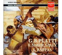 Platti, G.B. - 6 Stas for Harpsichords Op IV