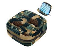 Platypus-1129 - Kit per primo ciclo mestruale per ragazze, salvaslip per tamponi, borsa mestruale con cerniera, organizer per tovaglioli sanitari