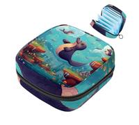 Platypus-1182 - Borsa per coppette mestruali con cerniera, per assorbenti igienici, per ragazze, donne e donne