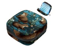 Platypus-1218 - Borsa per assorbenti igienici, con cerniera, per ragazze adolescenti e mestruazioni femminili