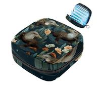 Platypus-1251 - Borsa per assorbenti igienici, con cerniera, per ragazze adolescenti e mestruazioni femminili