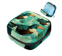 Platypus-1295 - Borsa per assorbenti igienici, con cerniera, per ragazze adolescenti e mestruazioni femminili