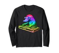Platypus DJ Music Party Amante degli Animali Maglia a Manica