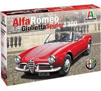 Platz Italeri 1/24 Alfa Romeo Giulietta Spider 1300 IT3653 Plastic Model Kit
