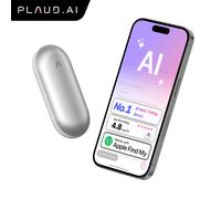 PLAUD NotePin Registratore vocale AI - Notetaker intelligente indossabile con trascrizione e invarizzazione Silver