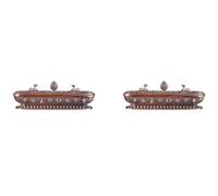 Plawee 2X Tibet Bruciatore di Incenso Antico Fatto Un Mano Porta Bastoncini di Incenso Teahouse Home Office Decorazione Ornamenti 3
