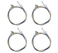 Plawee 4X V70 Viola Corde Nickel Cromato Wound ADGC Set Completo Wire Ball End