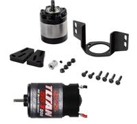Plawee Motore Spazzolato Impermeabile 550 55T con Riduttore 1:5 per Rimorchio 1/14 e Auto RC Crawler Axial SCX10 TRX4 Accessori 1/10