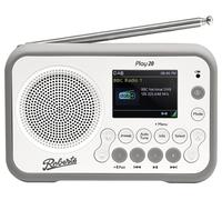 Play 20 Digitale DAB/DAB Fm RDS Radio Portatile con Bluetooth Bianco PLAY20WT