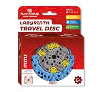 Play-a-Maze 3115276 puzzle a forma di labirinto a sfera, Travel Disc Mini, pazienza 3D con ingranaggi, gioco da viaggio ideale per bambini dai 6 anni in su, Colore