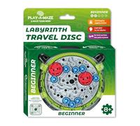 Play-a-Maze 3115277 puzzle a forma di labirinto a sfera, pazienza 3D con ingranaggi per principianti, gioco da viaggio slavati e bambini a partire dagli 8 anni, Colore