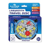 Play-a-Maze 3115278-Gioco di puzzle a forma di labirinto a sfera, Travel Disc pazienza 3D con ingranaggi per esperti, gioco da viaggio slavati e bambini a partire dagli 8 anni, Colore Master, 3115278