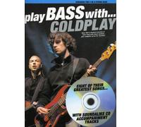 Play bass with... coldplay guitare+cd