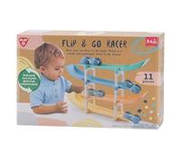 Play Binario da corsa Flip und Los - giocattolo autocarro 11 pezzi