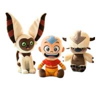 PLAY BY PLAY Avatar: set di peluche del Signore degli Elementi, Aang, Momo e Appa (21-27 cm), peluche per fan e collezionisti - Riferimento 760025766