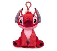 PLAY BY PLAY Lilo&Stitch - Stich - Angel - Leroy Red with Sound 11.41 inches / 20 cm Super Soft Quality (Red)