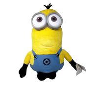 Play by Play Minions Rise of Gru Minions - Peluche di alta qualità, Bob, Otto, Kevin, Stuart, Dave con occhi in PVC, licenza originale (Kevin 60 cm)