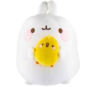 Play by Play Molang & Piu Piu - Peluche con licenza di peluche - 14 - 32 cm < Molang con Piu Piu 17 cm >