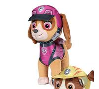 Play by Play Paw Patrol - Peluche Dino Rescue, Rubble, Chase, Skye, Marshall, Rex, Zuma, Rocky, Paw Patrol 27 cm, 100% fibra riciclata (760020096 Skye)