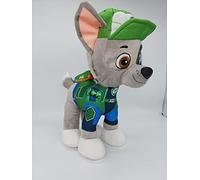 Play by Play PAW Patrol The Movie - Peluche 27 cm Chase, Marshall, Liberty, Skye, Rubble, Rocky, Zuma, prodotto originale per bambini, Braver Than Ever - Kinofilm 2021 (Rocky)