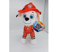 Play by Play PAW Patrol The Movie Personaggi Peluche 27 cm Chase, Marshall, Liberty, Skye, Rubble, Rocky, Zuma, Prodotto con licenza originale per bambini, Braver Than Ever - Film cinematografico 2021