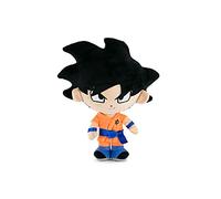 Play by Play Peluche dei personaggi di Dragon Ball Super, Goku, Piccolo, Vegeta, Beerus, Majin Bu, qualità super morbida (23-27 cm, Goku Moreno)
