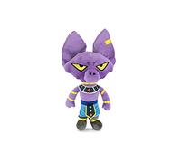 Play by Play Peluche dei Personaggi di Dragon Ball Super, Goku, Piccolo, Vegeta, Beerus, Majin Bu - qualità Super Soft (30-35cm, Beerus)