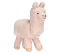 Play by Play Peluche Personaggi Videogioco Enderman Steve Alex Creeper Wolf Lama Ocelot Pork Pigman Piglin LAMA BIANCO