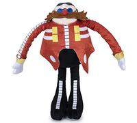 Play by Play - Peluche Sonic il riccio da 44 cm, grande, morbido, per bambini, ideale come regalo di compleanno, adatto per tutte le età (Eggman)