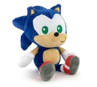 SONIC THE HEDGEHOG Personaggio RICCIO Peluche Altezza 24cm ORIGINALE UFFICIALE